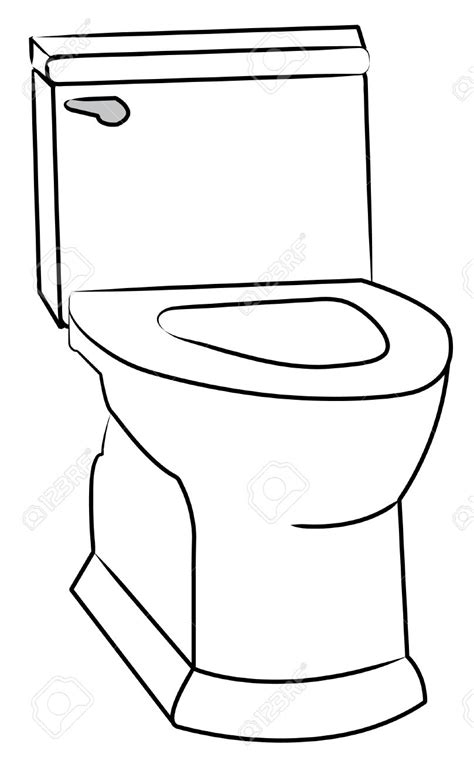 Kleurplaten Kleurplaat Toilet