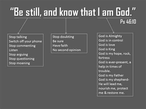 Pin By Lisa Gardner On Christian Knowing God Be Still Quotes Verse