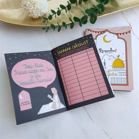 Planner Ramadhan Checklist Things To Do Ramadan Doa Notebook Journey To