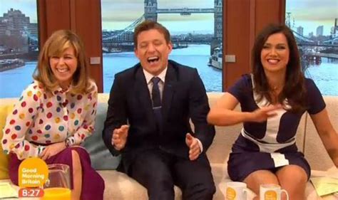 kate garraway embarrasses susanna reid with threesome comment on good morning britain