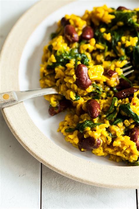 As for black pepper, around five percent of it is composed of the active alkaloid compound. Turmeric Rice, Beans & Greens | A One-Pot, Nourishing ...