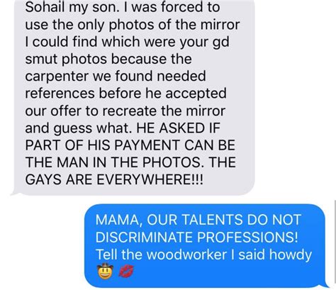 Fml This Mom Sent Her Gay Sons Saucy ‘smut Photos To A Carpenter