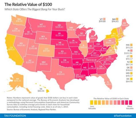 In A Fascinating Look At The Cost Of Living In All 50 States And