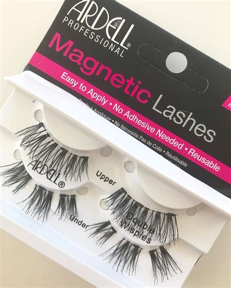 i was so curious about the ardellbeauty magnetic lashes that i just had to give them a try i