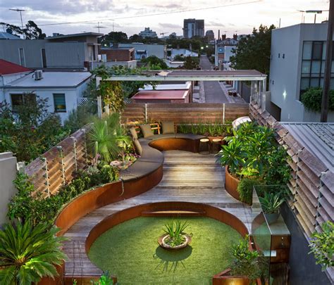 Albert Park Roof Top Garden Contemporary Landscape Melbourne By