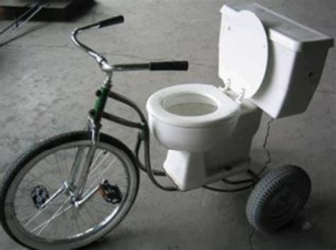 Strange Toilet Around The World Cool Toilets Bike Toilet
