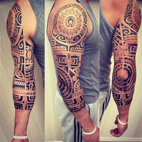 Polynesian Half Sleeve Tattoo Best Tattoo Ideas Gallery Tatuaje