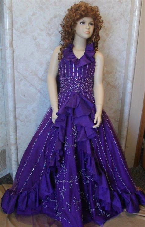 Purple Pageant Gowns