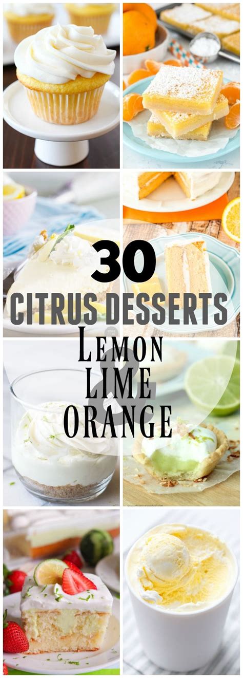 30 Citrus Desserts Perfect For Any Citrus Lover This Collection
