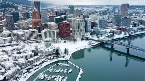 The History Of Snow In Portland Or Pdxtoday