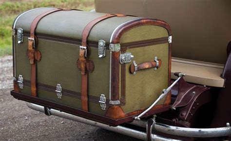 Image Result For Vintage Auto Luggage Trunks Packard Custom Campers