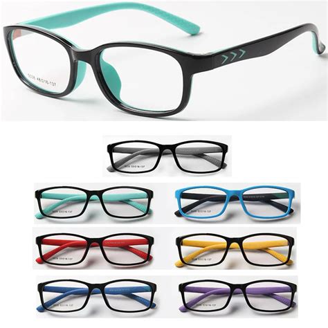 Size 53 16 137mm Kids Tr90rubber Eyeglasses Frame High Quality Boys