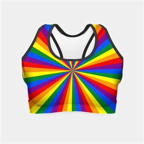 Eternal Rainbow Infinity Pride Crop Top Crop Tops Tops Fits Clothes