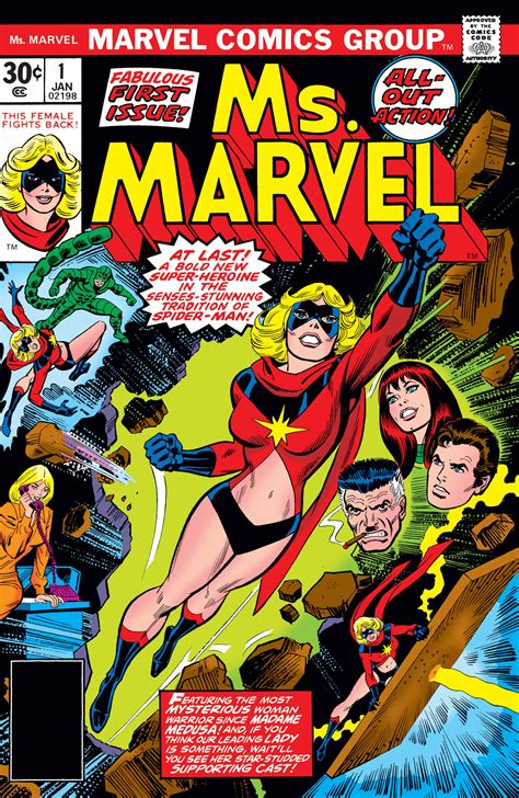 Starring brie larson and samuel l. Ms. Marvel (1977) #1 | Comics | Marvel.com