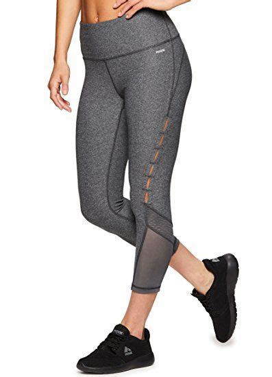 RBX Active Women S Fashion Capri Legging With Mesh Inserts Active Wear For Women Workout