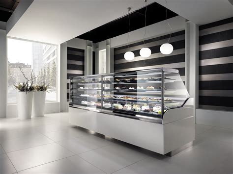 Refrigerated display counter - DIAMOND - Oscartek - for pastry shops