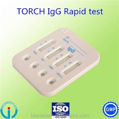 Infectious Disease Torch Igg Igm Cmv Rubella Toxoplasma Herpes In Rapid Test Cassette