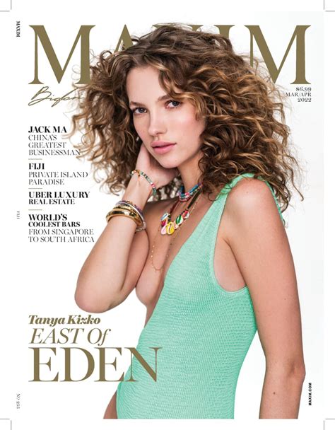 Meet Tanya Kizko Maxim S March April Cover Model Maxim