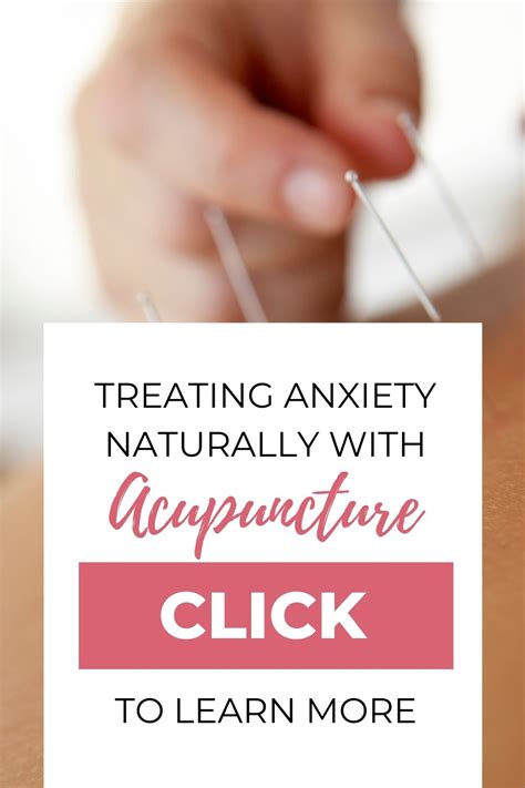 Acupuncture For Anxiety And Depression ⋆ Natural Made Simple