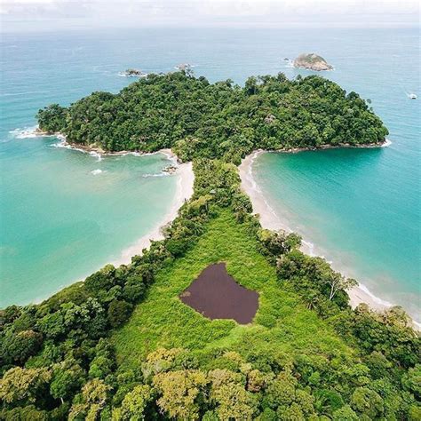 Manuel Antonio National Park From Above Costa Rica A Place Where All