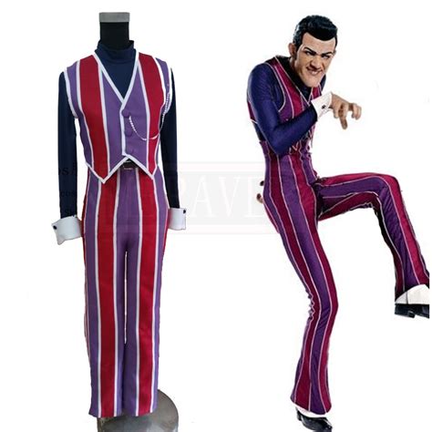 Lazytown Robbie Rotten Costume Cosplay Full Set Custom Made In Movie