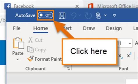 How To Turn Onoff Autosave In Word 365 Daves Computer Tips