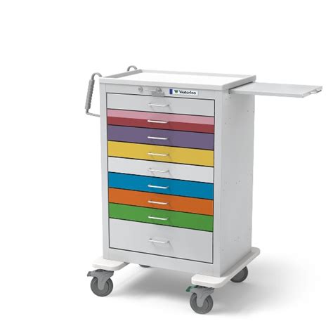 Pediatric Code Cart Emergency Medical Cart Rxshelving