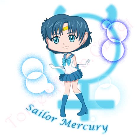 Chibi Chibi Sailor Mercury By Tacdlunaria91 On Deviantart