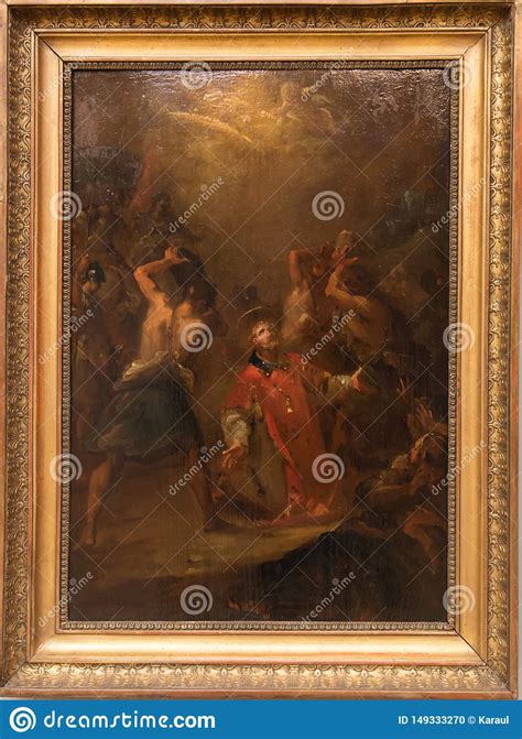 The Stoning Of Saint Stephen The Protomartyr Editorial Image Image Of