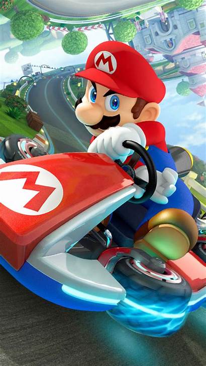 Mario Super Kart Iphone Wallpapers Backgrounds Bros