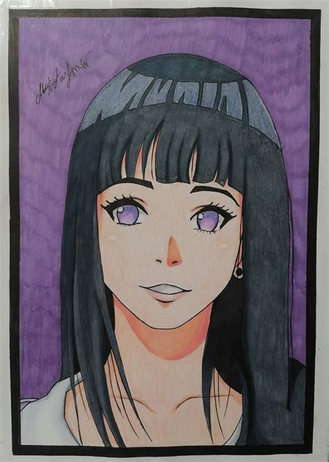 Drawing Hinata Hyuga By Mustafaamer 515 On Deviantart