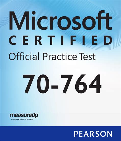 70 764 Administering A Sql Database Infrastructure Microsoft Official