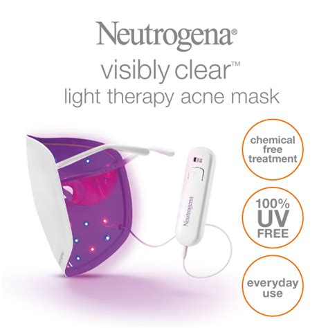 Buy Neutrogena Visibly Clear Light Therapy Acne Mask Kit Online At