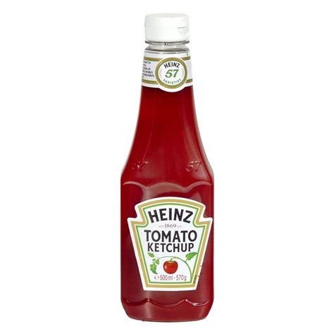 Ketchup Heinz Original 570 Grame Deliveryman