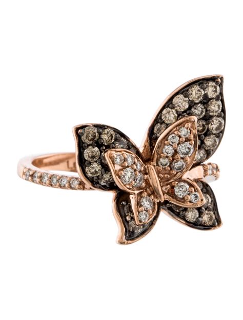 Le Vian Diamond Butterfly Ring Rings Lvn20103 The Realreal