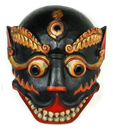 Masks Of Tebet Tibetan Deity Mask This Pine Wood Deity Mask