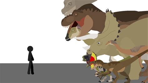 Dinosaur Vs Human Jurassic Park Youtube
