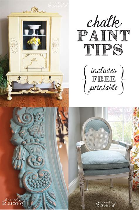 Chalk Paint Tips Sincerely Sara D Home Decor And Diy Projects Diy