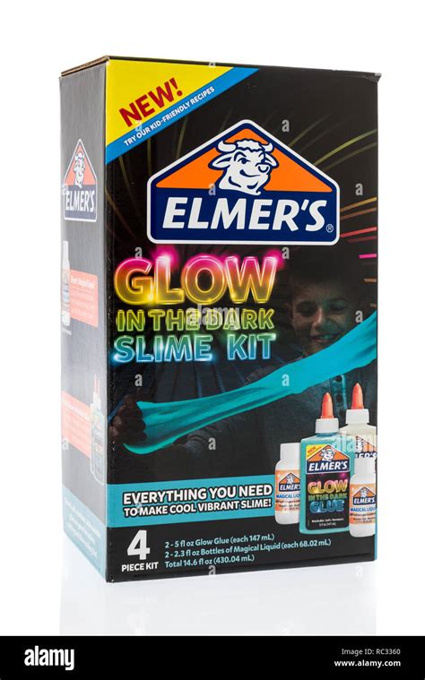 Winneconne Wi 9 January 2019 A Package Of Elmers Glow In The Dark