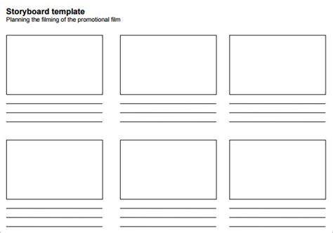 21 Free Storyboard Templates Word Excel Formats