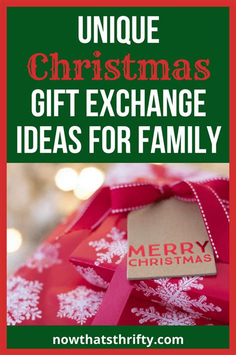 Check spelling or type a new query. Unique Christmas Gift Exchange Ideas for Family ...