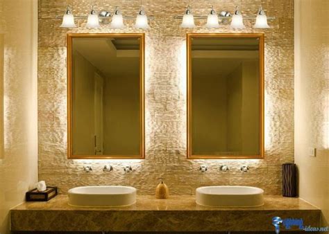 افكار ديكور لبمات اضاءة جدارية داخلية الإبتكار نواة التميز Bathroom