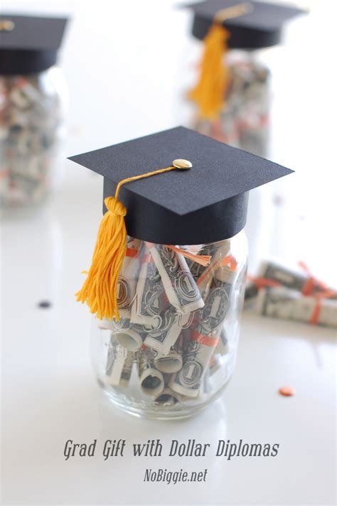 A bouquet of grad flowers sent to their home makes a great graduation gift to recognize all their hard work and to let them know that they've got a bright future ahead. Graduation Gift with Dollar Diplomas (with video ...