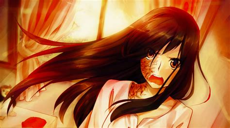 Most Popular Tags For This Image Include Anime Anime Girl Burn Dark Hair And Burned Face