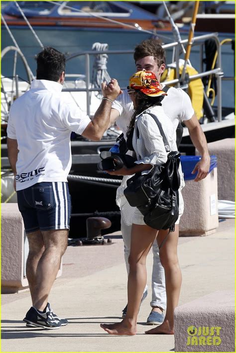 Zac Efron And Michelle Rodriguez Set Sail Together In Porto Cervo Photo