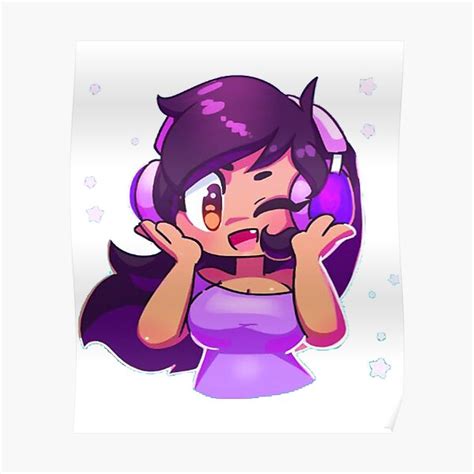 Aphmau Kawaii Poster For Sale By Elza Steuber Redbubble