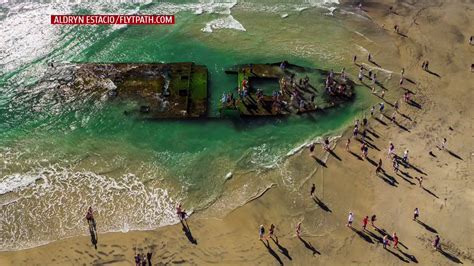 As Shipwreck Resurfaces Coronado Lifeguards Urge Caution Fox 5 San