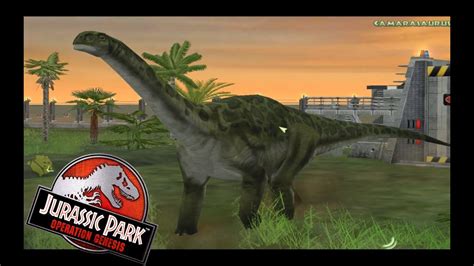 Dream it, build it, survive it. Camarasaurus | Jurassic Park Operation Genesis | {#12 ...
