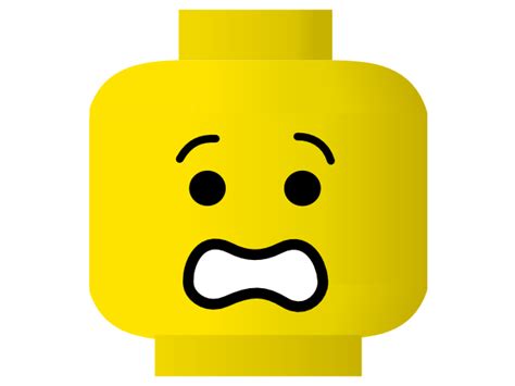 Scared Face Lego Smiley Scared Clip Art At Vector Clip Art Png Clipartix