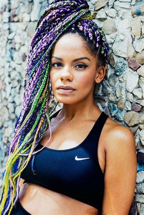 Top 20 All the Rage Looks with Long Box Braids